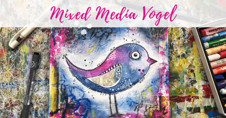 Mixed Media Kreativ Werden Mit Verschiedenen Materialien