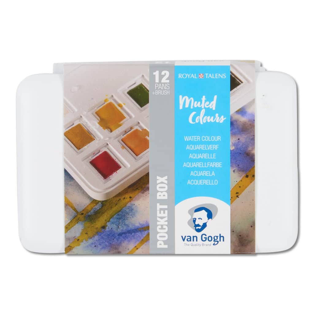 Van Gogh Pocketbox Gedeckte Farben