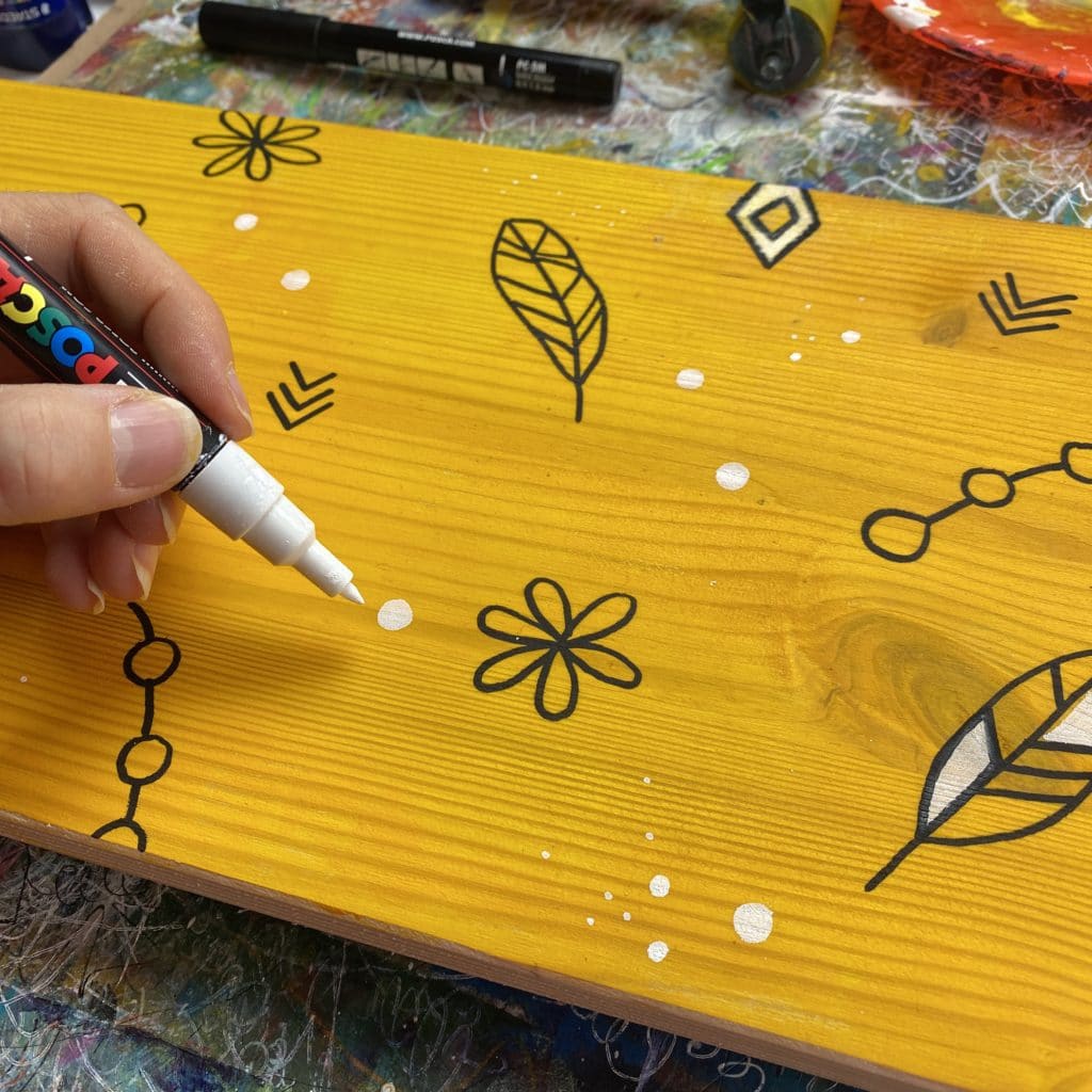 Boho DIY mit Posca Markern