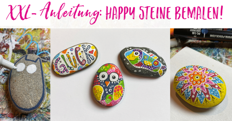 Happy Painting! Tutorials Malen lernen ganz einfach mit