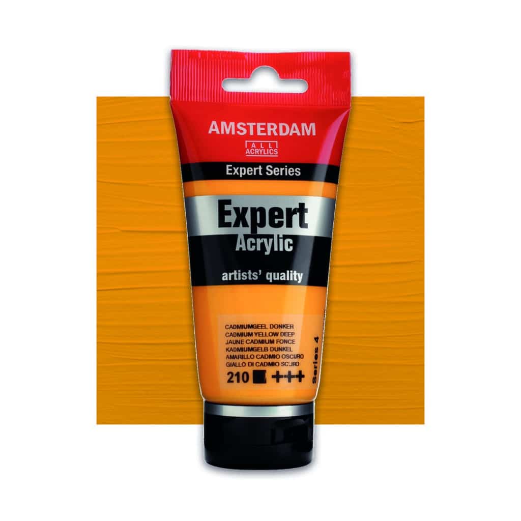 Amsterdam Expert Acrylfarbe 75 ml 210 Kadmiumgelb