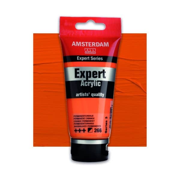 Amsterdam Expert Acrylfarbe 266 Permanentorange