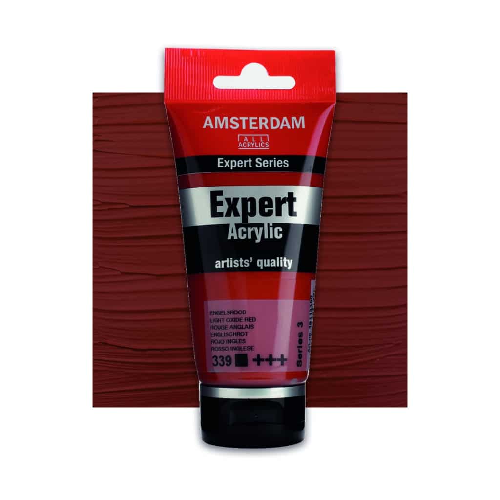 Amsterdam Expert Acrylfarbe 339 Englischrot