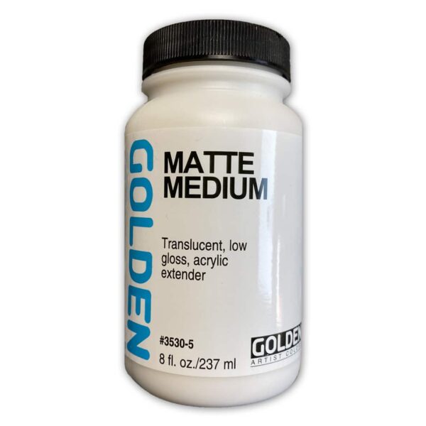 GOLDEN Matte Medium 237 ml