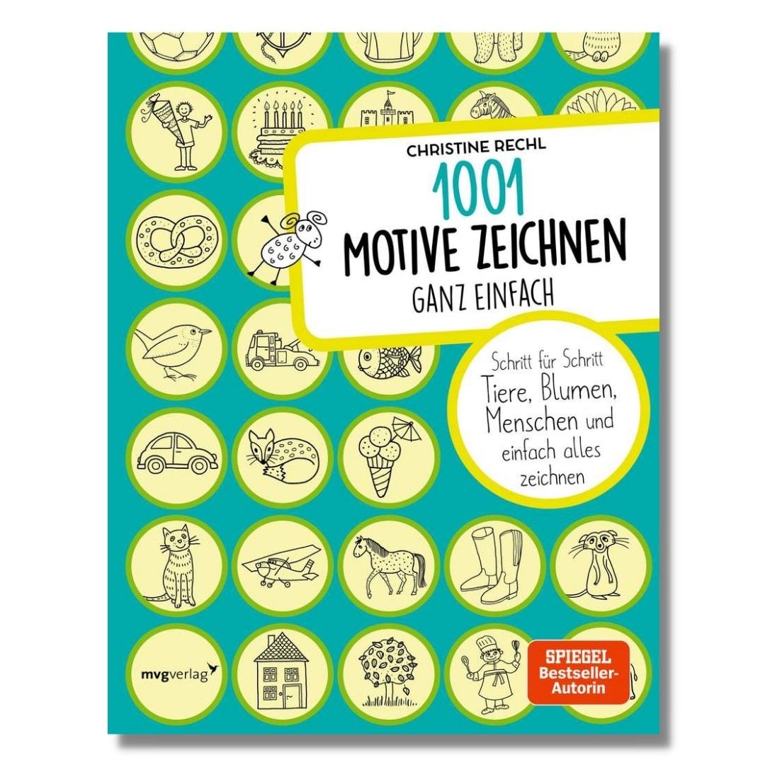 1001 Motive zeichnen Buch