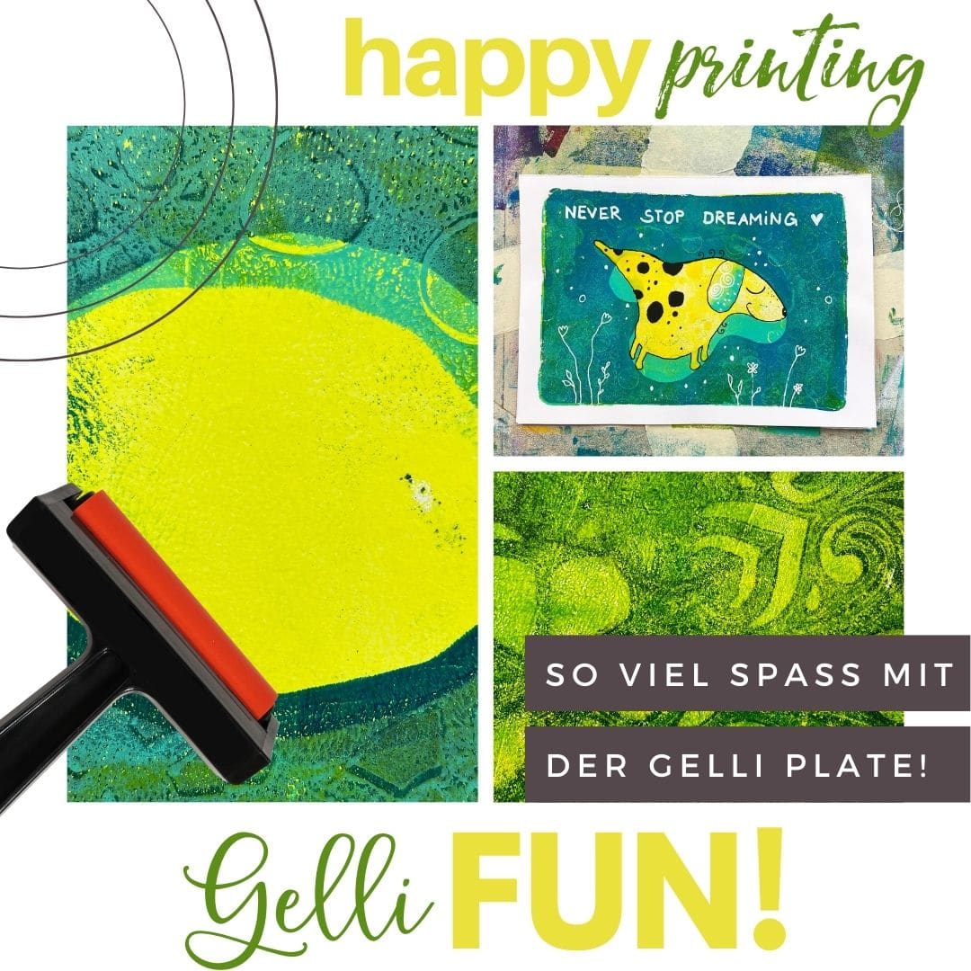 Gelli Print Anleitung
