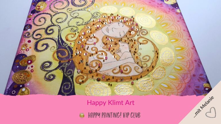 Happy Klimt Art