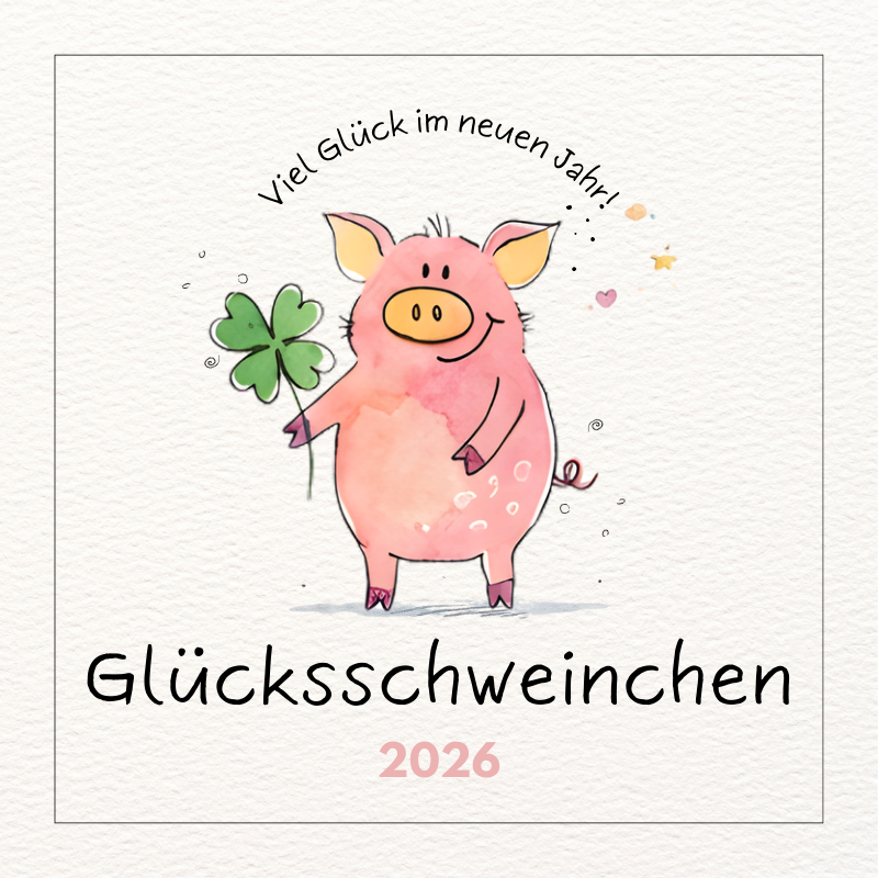 Glückschweinchen-Produkt (1) Happy Glücksscheinchen – Bild 1